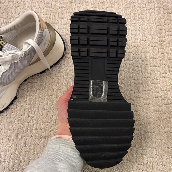 vintage havanna White and Gold Star Sneakers - Picture 6 of 7